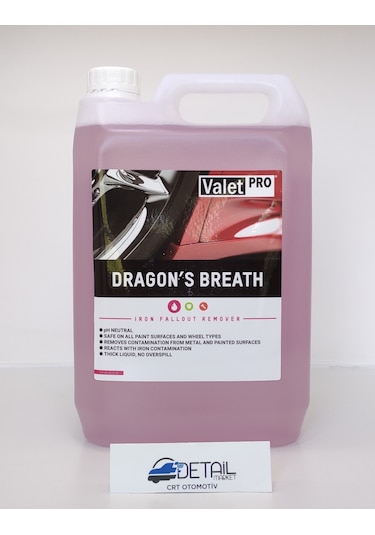 Valet Pro Dragons Breath - Demir Tozu Sökücü 5 Lt