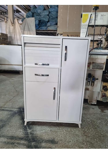 Kilerli Ekmek Dolabı Beyaz