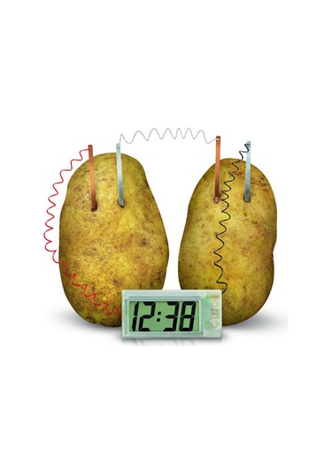 Ece Patates Saati Pil Yapma Deney Seti Saatli