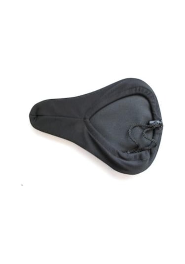Bisiklet Jelli Sele Kılıfı Yumuşak Sele Kılıfı Ortopedik Siyah