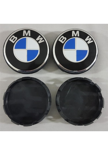 BMW Jant Göbeği Krom 68/65mm 4 Adet , BMW Jant Kapağı