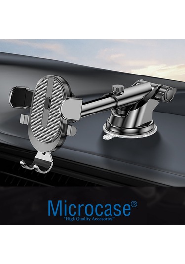 360 Derece Döner Araç İçi Vantuzlu Telefon Tutucu - AL3734