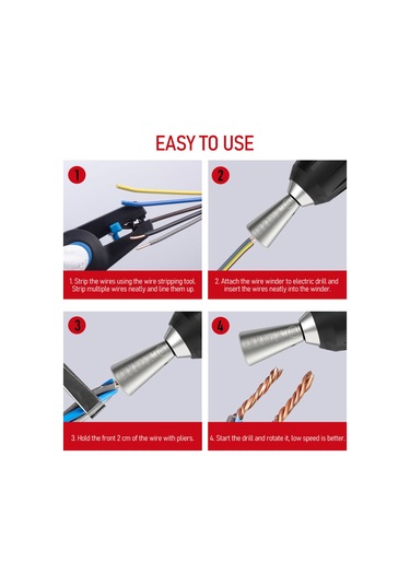 Hangfox Alüminyum Anahtar Zinciri Uzatma Çubuğu 500g Taşıma + Tel Sarma Aracı Seti 2 Adet - Profesyonel Elektrik Ve Tamir İşleri