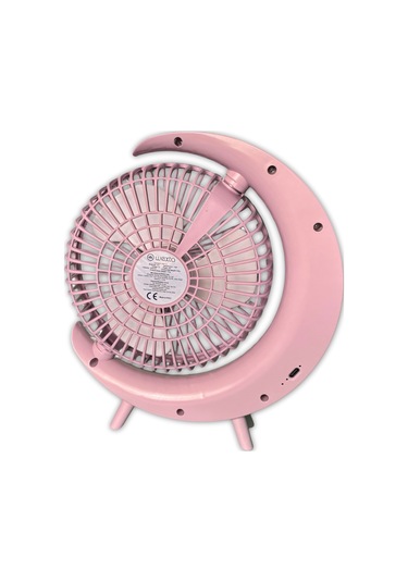 S24 Taşınabilir Masaüstü Pembe Usb Fan