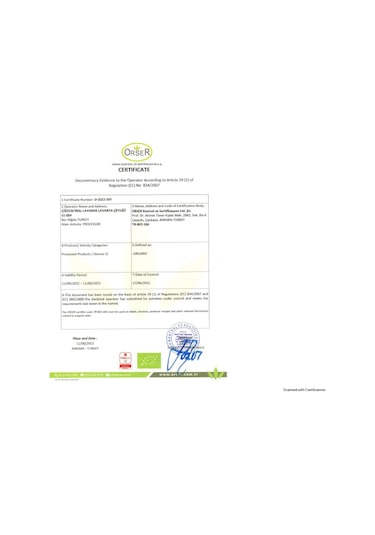 Lavande Lavanta Çiftliği Organik Lavanta Uçucu Yağı 50 ML Cam Damlalıklı