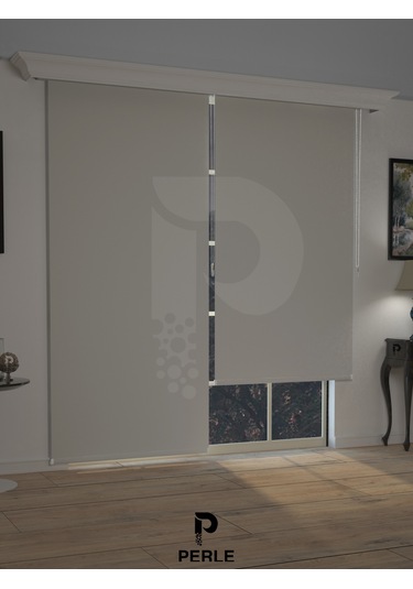 Açık Gri Blackout Stor Perde Tam Karartma Yüksek Kalite Superblackout Açık Gri