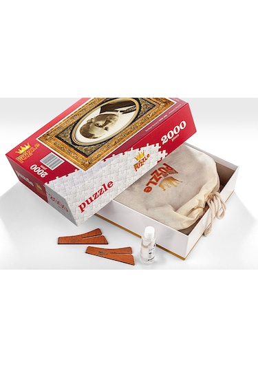 Atatürk Portre Ahşap Puzzle 2000 Parça