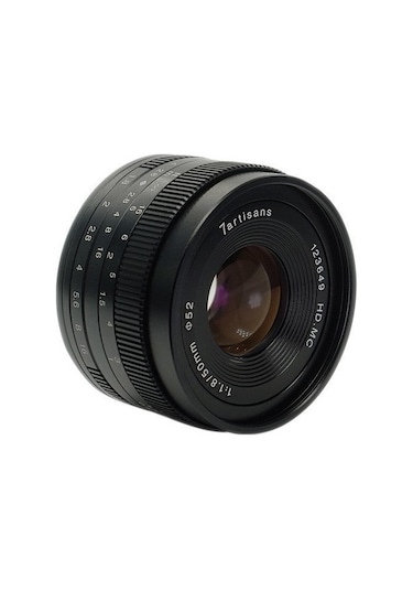 7Artisans 50 MM F/1.8 APS-C (Sony E-Mount) Uyumlu Lens