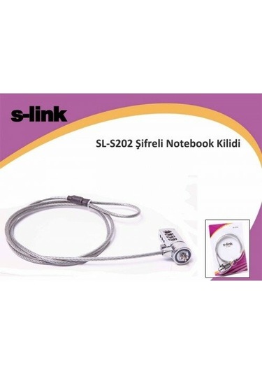 S-Link Sl-S202  S-Link Notebook Kilidi  Şifreli