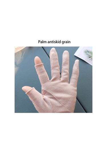 Kamp Ve Balıkçılık İçin Hafif Ve Nefes Alabilen Yaz Uv Korumalı Güneş Koruyucu Eldivenler