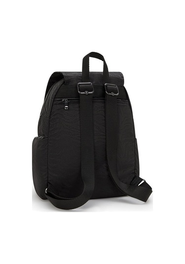 Kıplıng City Zip S Küçük Boy Sırt Çantası Siyah Undersea Jq Siyah