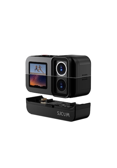 Sjcam Sj20 Uyumlu 1050mah Şarj Edilebilir Lityum Batarya Siyah