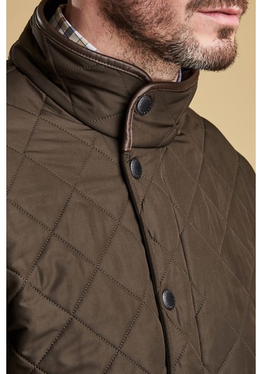 Barbour Powell Polar Kapitone Ceket Ol51 Olive(487745945) Yeşil