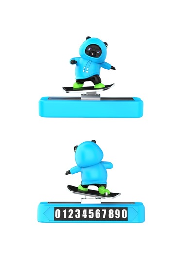 Numaratör Aksesuar Panda Mavi-siyah / Icse29-3 1 Adet