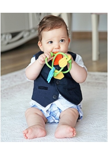 Kanz Kıvrımlı Çıngırak Bebek Oyuncak Knz-30750 Çok Renkli