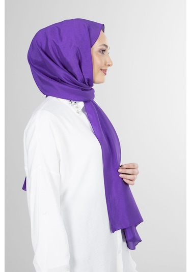 Harem Scarf Brisa Vual Şal - Mor - Saks