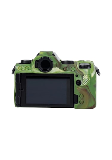 Fujıfılm X-s10 İçin Yumuşak Silikon Koruyucu Kılıf Kamuflaj Diğer