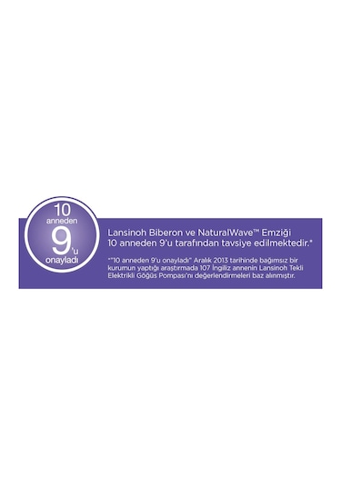 Lansinoh Natural Wave PP Biberon Seti 240 ML X 2
