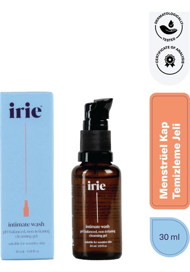 Irie Adet Kabı Diski Ph Dengeli Intim Yıkama Temizleme Jeli 30 ML