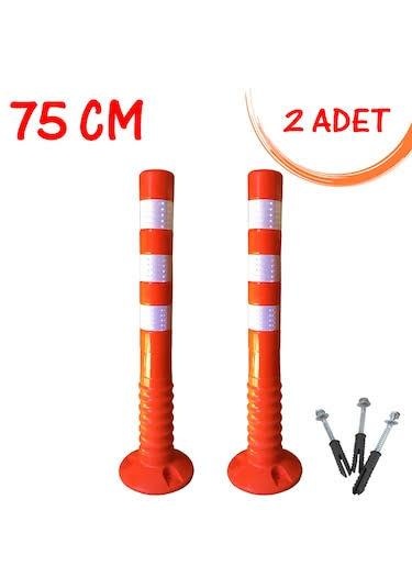 Melzohome Esnek Otopark Dubası 75 Cm 2 Adet Reflektifli
