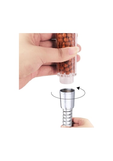 Mintev Filtreli Arıtmalı Boncuklu Set Su Tasarruflu Eco Duş Başlığı Hortum Mafsal Diğer