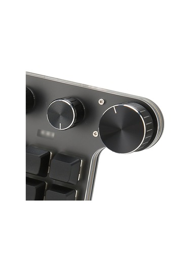 12 Tuşlu 3 Düğmeli Mekanik Klavye Kırmızı Anahtar Su Geçirmez Toz Geçirmez Ses Kontrolü Çok İşlevli Oyun Ofis Klavyesi Usb Kablosu