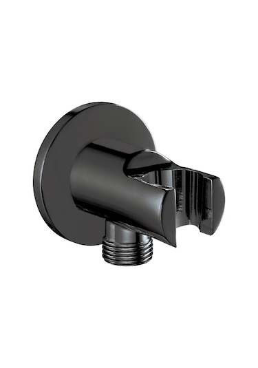 Eca Ankastre Duş Çıkış Dirseği Mat Siyah Renkli 102199523c1 Siyah