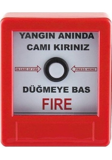 Sevimsel Kare İkaz Butonu 12-24-220v