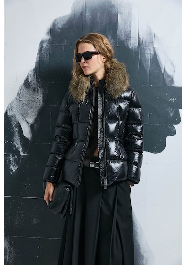 Lufian Klemantin Siyah Kadın Mont 122120042 Siyah