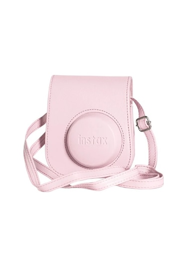 Fujifilm Instax Mini 12 Pembe Deri Çanta
