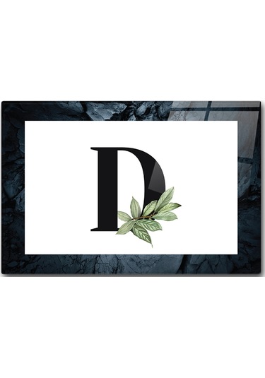 Decorita Cam Kesme Tahtası - Cam Kesme Tablası Harfli Tasarım D 20 CM x 30 CM