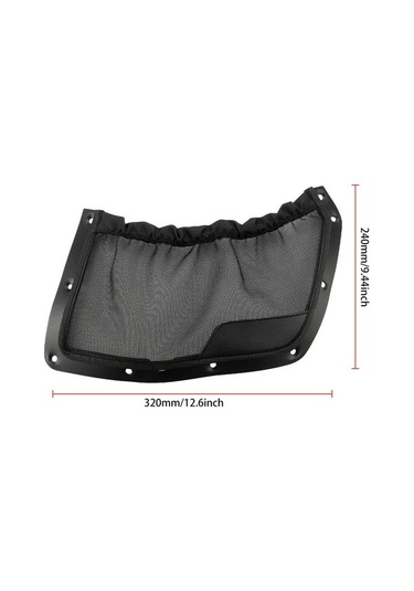 Novahub Utv Koltuk Arkası Depolama Filesı - Geniş Kapasiteli, Dayanıklı Ve Havalandırmalı, Kullanışlı Tasarım