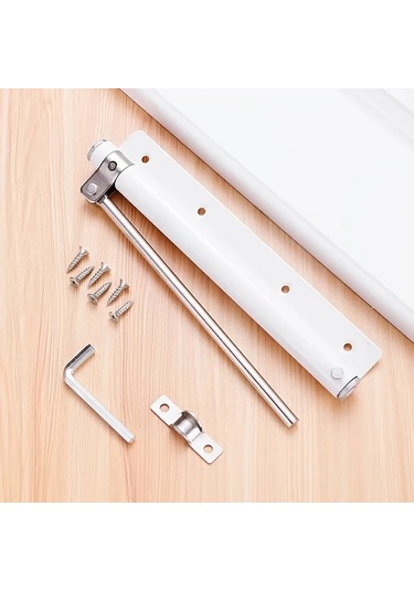 Dashanshop Beyaz Çok Renkli Otomatik Kapı Kapatıcı - Yumuşak Ve Sessiz Geri Dönüş Mekanizması