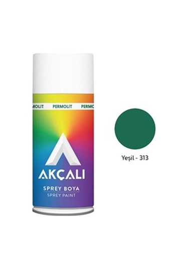 Akçalı Sprey Boya -düz Renkler -313 Yeşil 12 Adet Diğer