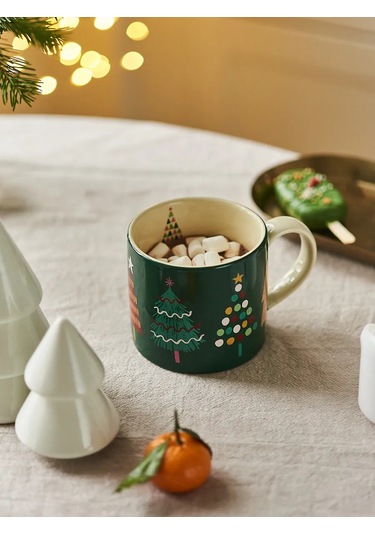 Roomi Seramik Yeni Yıl Çay Ve Kahve Kupası 304624499 Beyaz