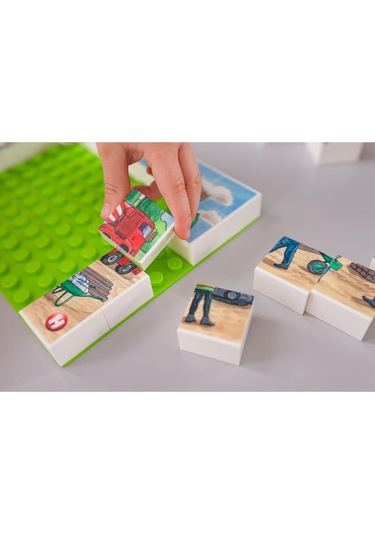 Hubelino 35 Parça Puzzle İnşaat Sahası 410207