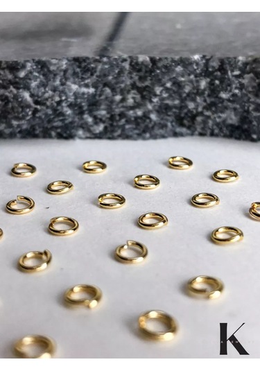 Klipsa Jewelry Bijuteri Bağlantı Halkaları 5mm, 100 Adet 201695569