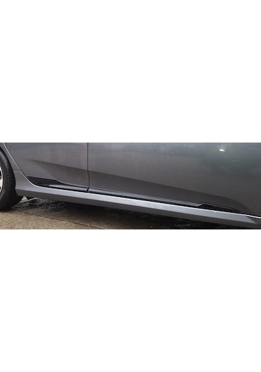 Yan Kapı Çıtası Honda Cıvıc Fc5 2017-2021 Boyalı Piano Siyah