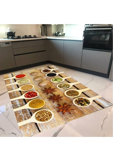 Halıportalı Pvc Kaymaz Taban Mutfak Halısı I-Mtf-771