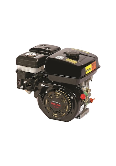 Solax YM170F-H Benzinli Motor Frezeli Krank 20 MM