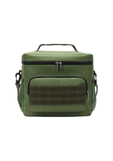 Tongxida 15l Askılık Çanta, Isı/su Geçirmez Eva Saklama, Dayanıklı Oxford, Çıkarılabilir Şerit, Asker Yeşili Yeşil