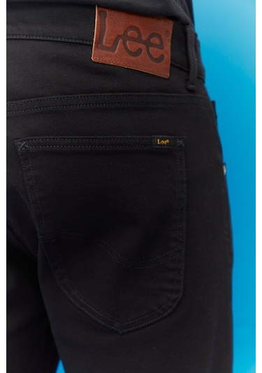 Lee Erkek Luke Slim Fit Düşük Bel Denim Esnek Jean Pantolon 672L7 Mavi