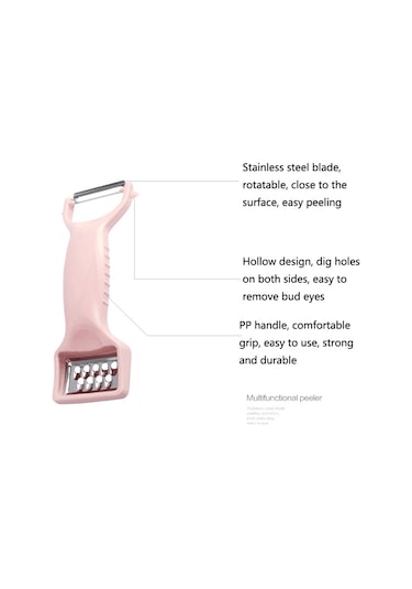 Sones 10 Adet Kalınlaştırılmış Çok Amaçlı Çift Kafalı Soyucu