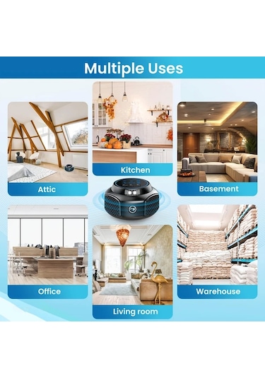 Motion003 Ojımo Ultrasonik Fare Ve Sivrisinek Kovucu Siyah Usb Güçlü Dijital Ekran 3 Mod Ev Çatı Garaj Mutfak İçin Zararlı Kontrol Cihazı