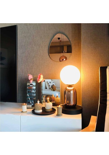 Alesta Home Kahverengi Makara İplik Mum 5x7cm