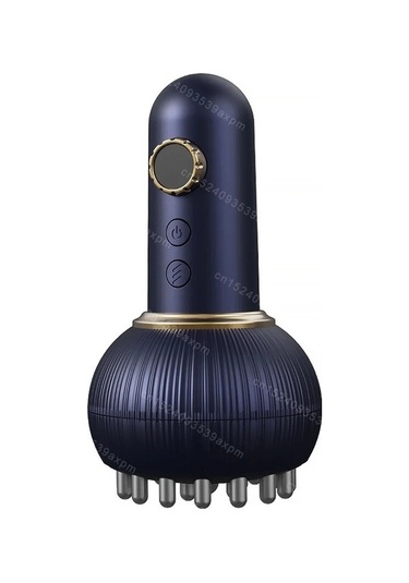 Willowhaven Elektrikli Çukurluğu Masaj Ems Meridyen Fırça Titreşimli Mor Mor