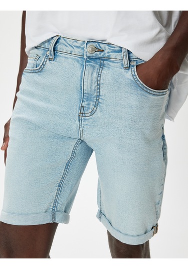 Koton Oversize Kot Şort Bermuda Cep Detaylı Pamuklu Açık İndigo 4sam40093nd Açık İndigo Koton Oversize Kot Şort Bermuda Cep Detaylı Pamuklu Açık İndigo 4sam40093nd Açık İndigo
