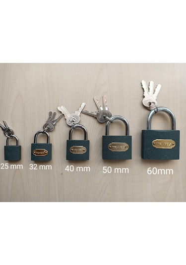 Asma Kilit Gri No 50