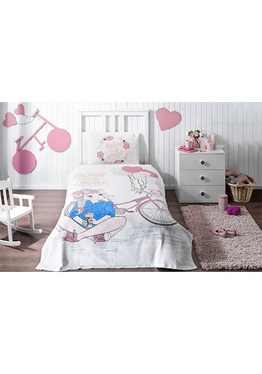 Özdilek Enjoy Beyaz Tek Kişilik Pike Takımı Özdilek Pike Takımı