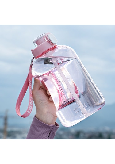 Sporcu Su Matarası 2500 Ml Pembe